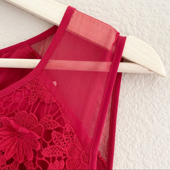 Thistlepearl Urban Outfitters Bella Rosa Crochet Shift Dress - Picture 7 of 12